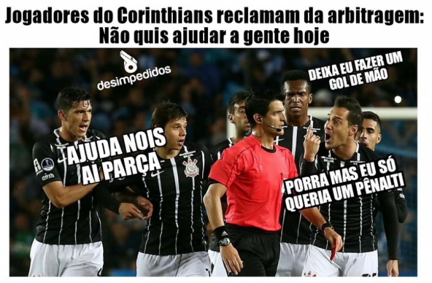 Rivais não perdoam eliminação do Corinthians na Copa Sul-Americana
