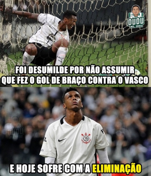 Rivais não perdoam eliminação do Corinthians na Copa Sul-Americana
