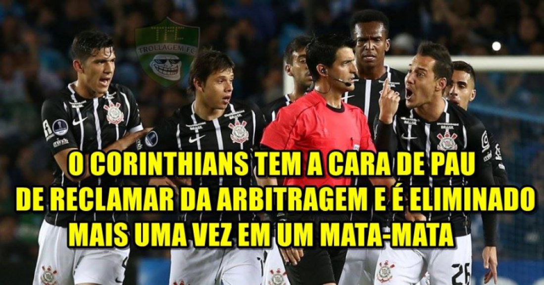 Rivais não perdoam eliminação do Corinthians na Copa Sul-Americana