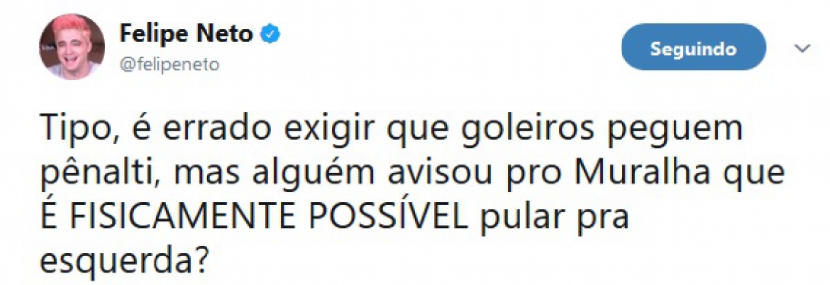 Memes e piadas com Muralha dominam a web após final da Copa do Brasil