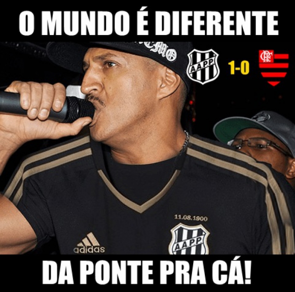 Flamengo sofre com zoações após derrota para Ponte Preta