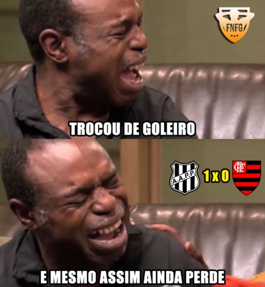 Flamengo sofre com zoações após derrota para Ponte Preta