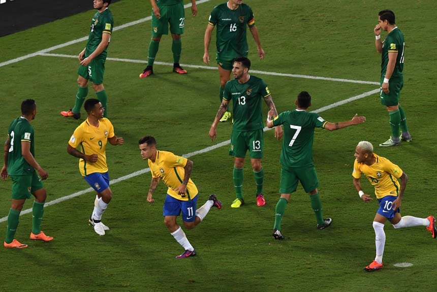 O último confronto entre as seleções foi em 6 de outubro do ano passado, pelo primeiro turno das Eliminatórias. O Brasil goleou por 5 a 0, com gols de Neymar, Philippe Coutinho, Filipe Luís, Gabriel Jesus e Roberto Firmino