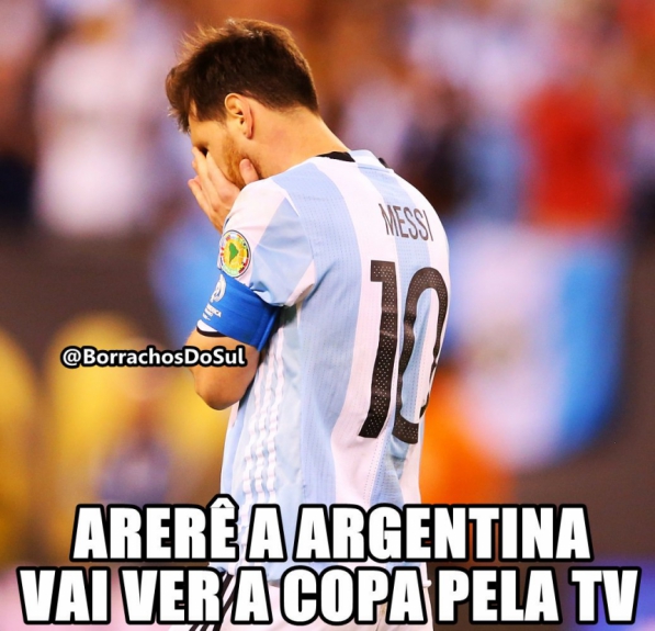 Risco da Argentina ficar fora da Copa do Mundo rende memes