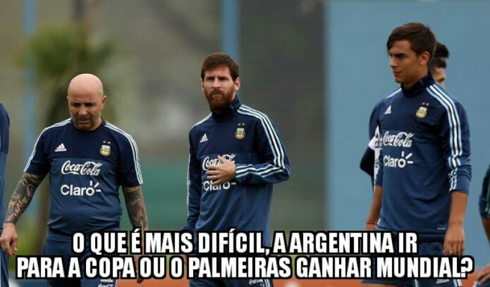 Risco da Argentina ficar fora da Copa do Mundo rende memes