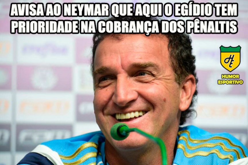 Memes brincam com Neymar após foto do jogador com camisa do Palmeiras