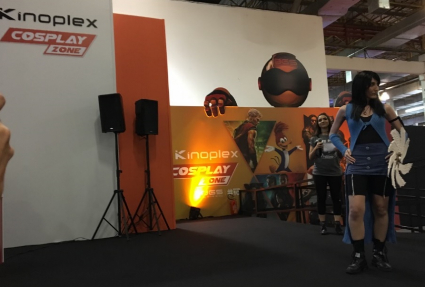 Concurso de cosplay no 1º dia de Brasil Game Show