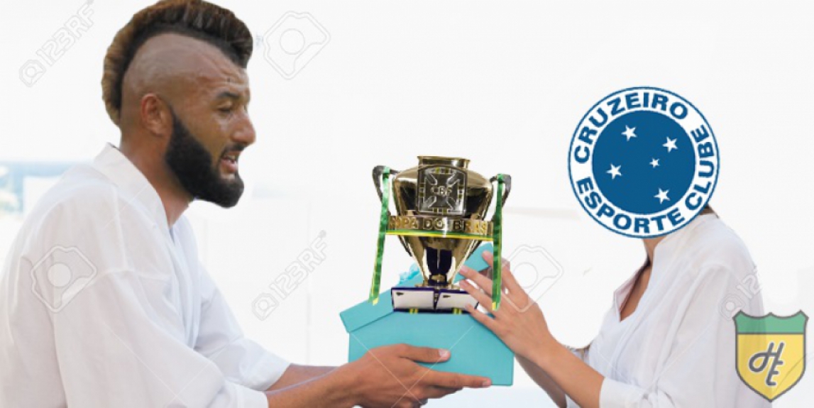 Papai Alex Muralha entregou uma linda Copa do Brasil ao Cruzeiro