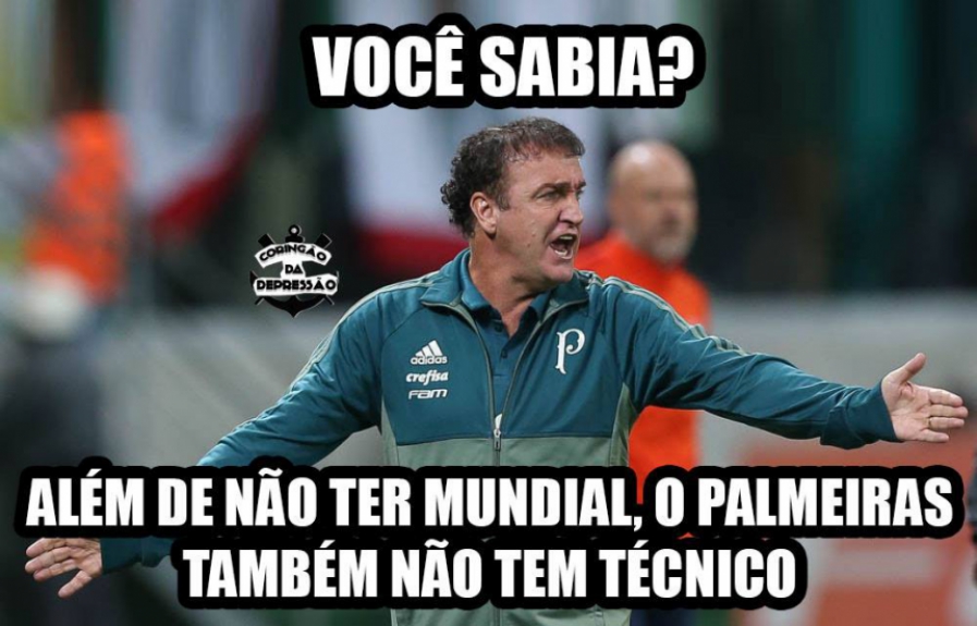 Cuca caiu: internautas brincam com fim da segunda passagem do treinador pelo Palmeiras