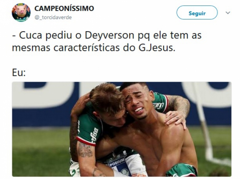 Cuca caiu: internautas brincam com fim da segunda passagem do treinador pelo Palmeiras