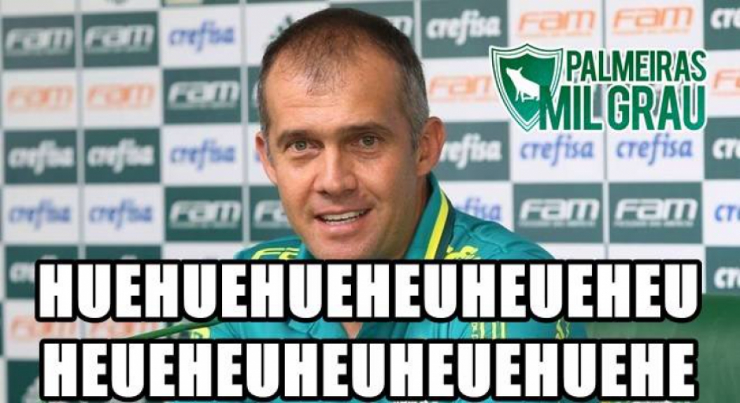 Cuca caiu: internautas brincam com fim da segunda passagem do treinador pelo Palmeiras