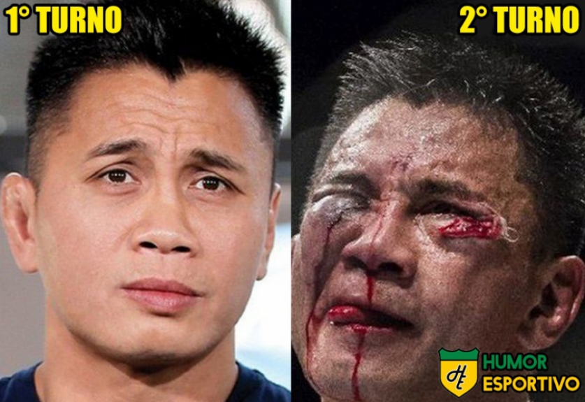 O antes e depois do líder do Brasileirão