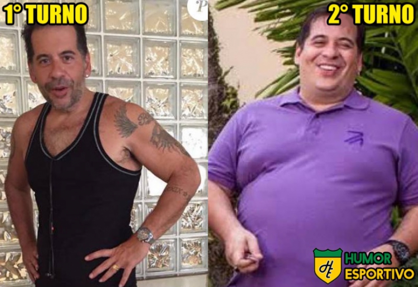 O antes e depois do líder do Brasileirão