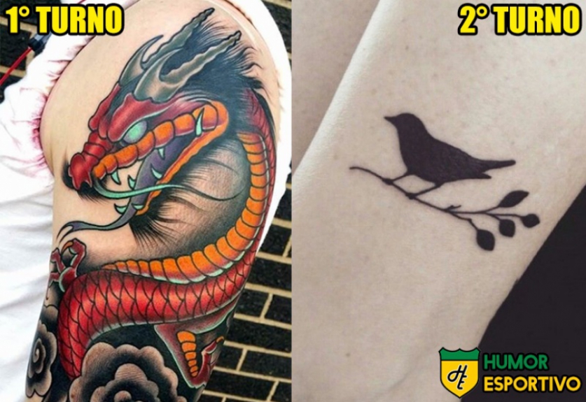 O antes e depois do líder do Brasileirão