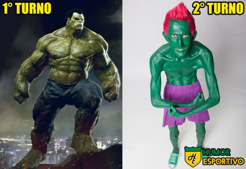 O antes e depois do líder do Brasileirão