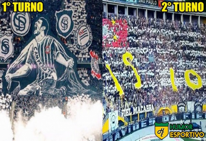 O antes e depois do líder do Brasileirão