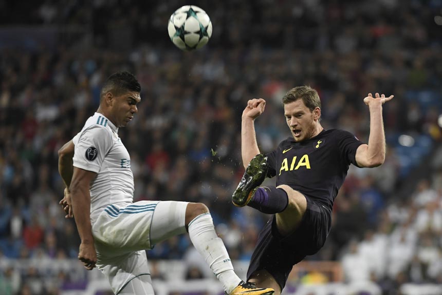 Casemiro - Após ser poupado por Zidane, Casemiro voltou a ser titular no meio do Real Madrid e foi bem no empate em 1 a 1 com o Tottenham.
