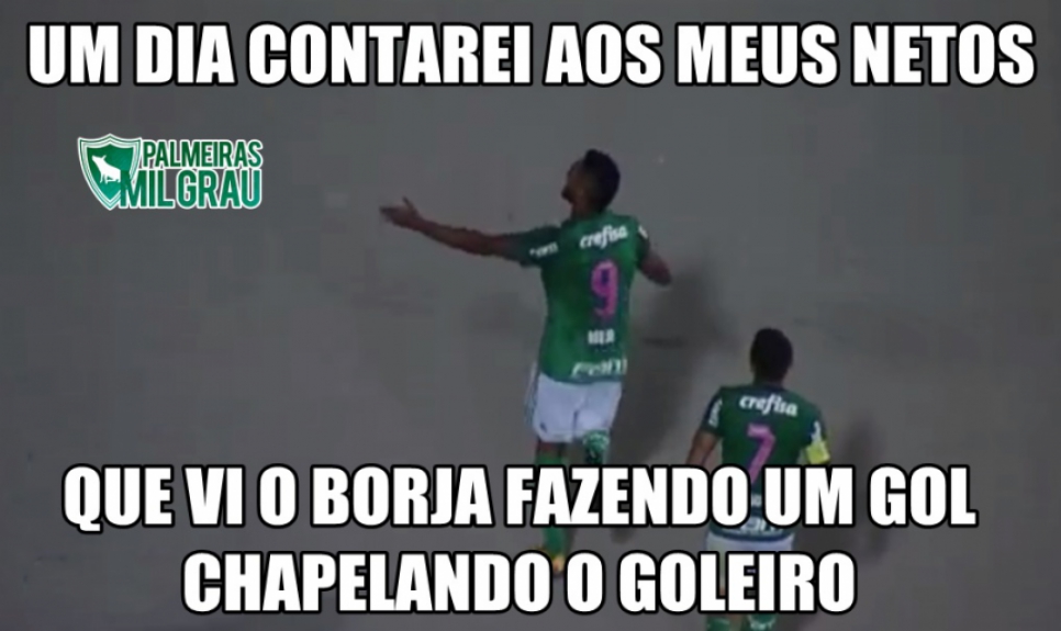 Os melhores memes da vitória do Palmeiras diante da Ponte Preta