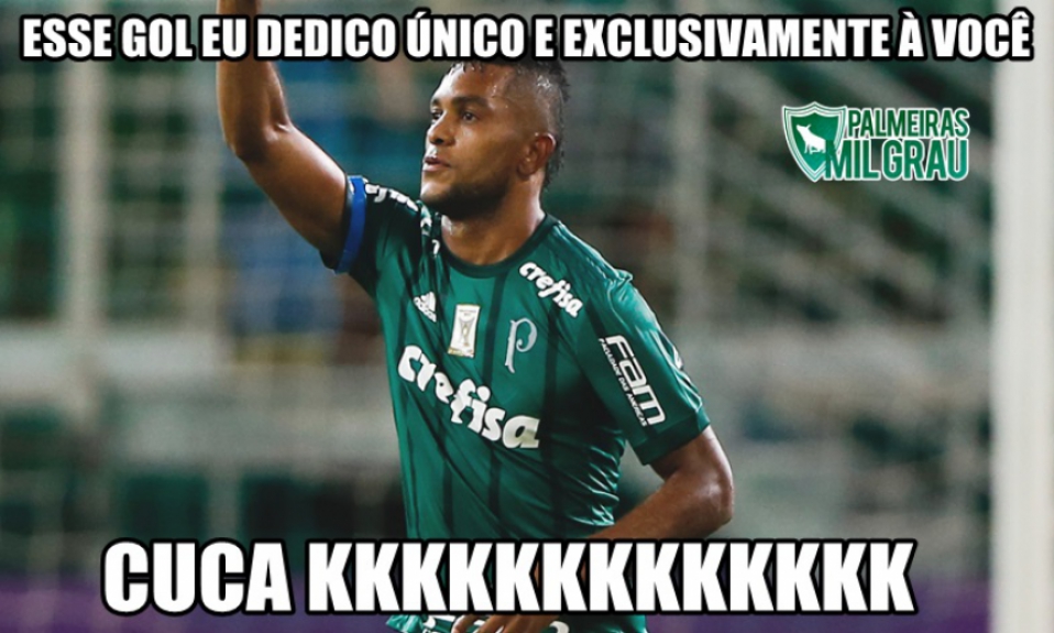Os melhores memes da vitória do Palmeiras diante da Ponte Preta