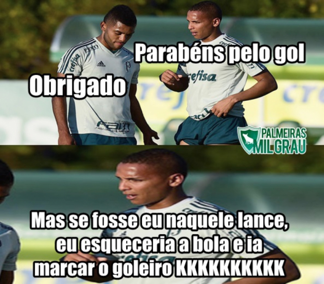 Os melhores memes da vitória do Palmeiras diante da Ponte Preta