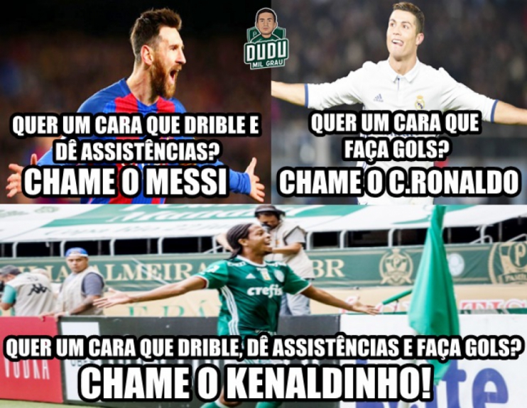 Os melhores memes da vitória do Palmeiras diante da Ponte Preta