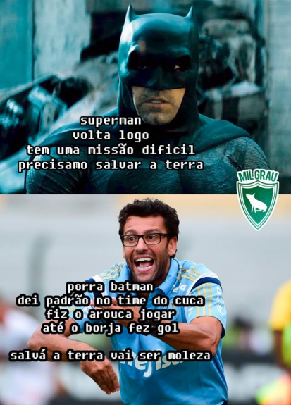 Os melhores memes da vitória do Palmeiras diante da Ponte Preta