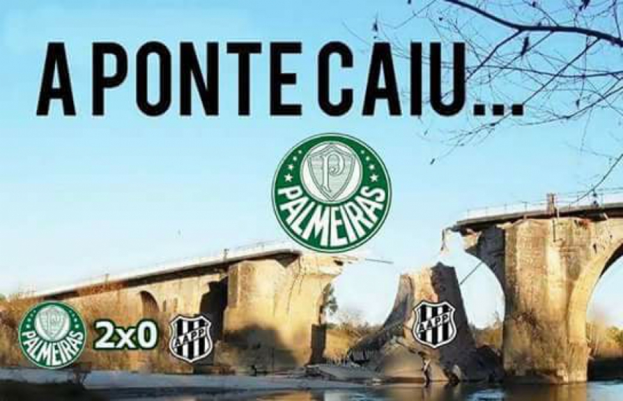 Os melhores memes da vitória do Palmeiras diante da Ponte Preta