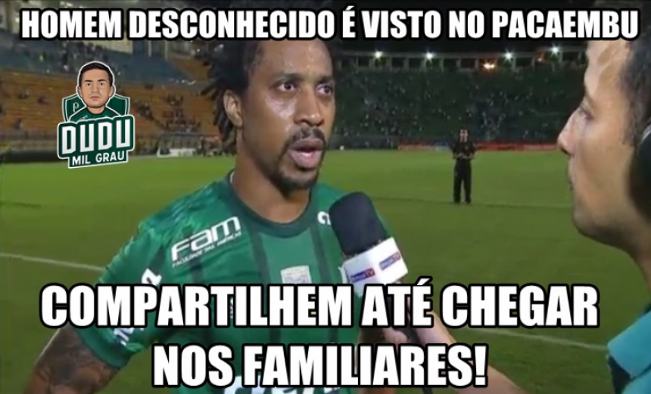 Os melhores memes da vitória do Palmeiras diante da Ponte Preta