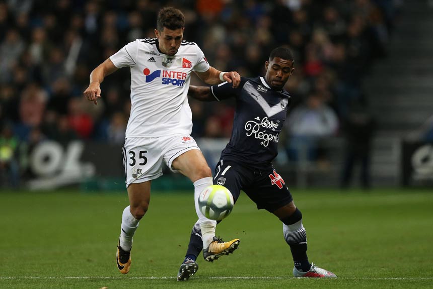 Malcom - Atacante entrou no segundo tempo e não conseguiu evitar a derrota do Bordeaux para o Amiens