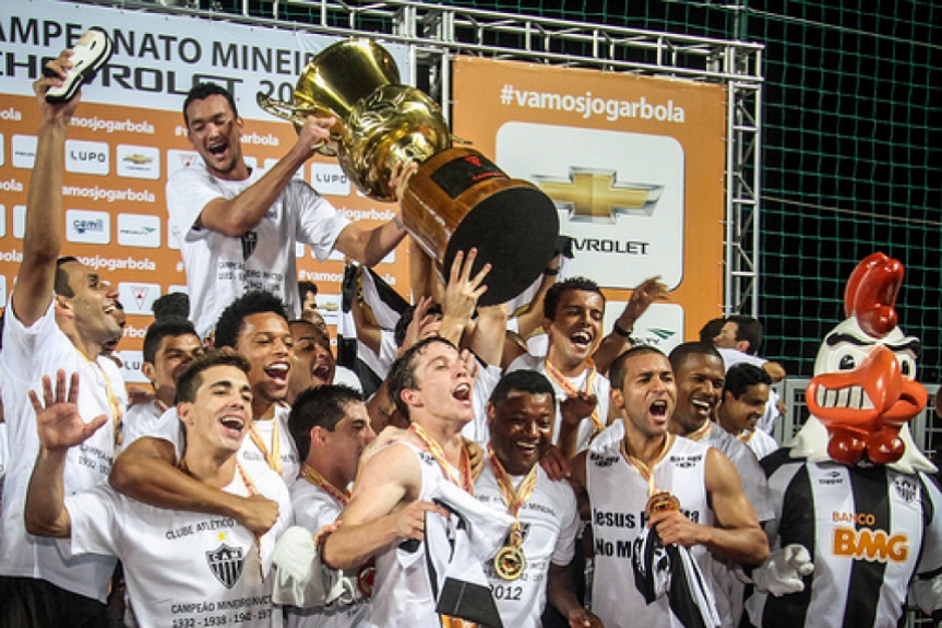2012 - Atlético-MG campeão mineiro invicto