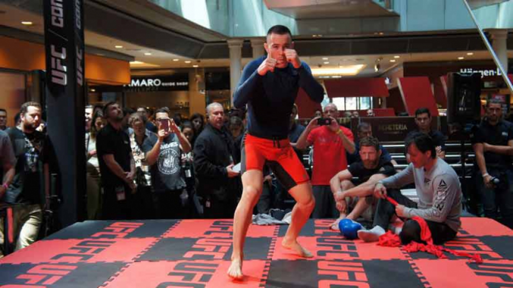 Lyoto Machida, Demian Maia, Colby Covington e Derek Brunson participam de treinos abertos do UFC São Paulo
