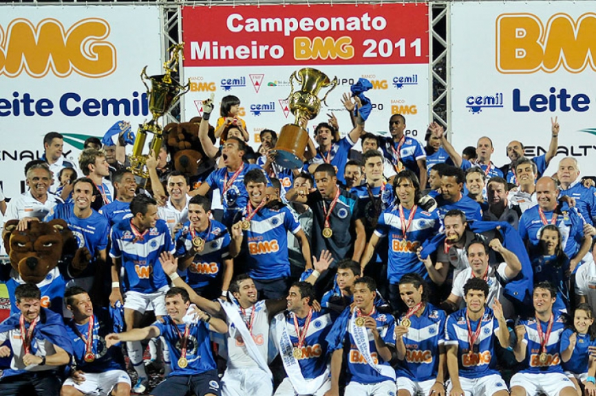 2011 - Cruzeiro campeão mineiro