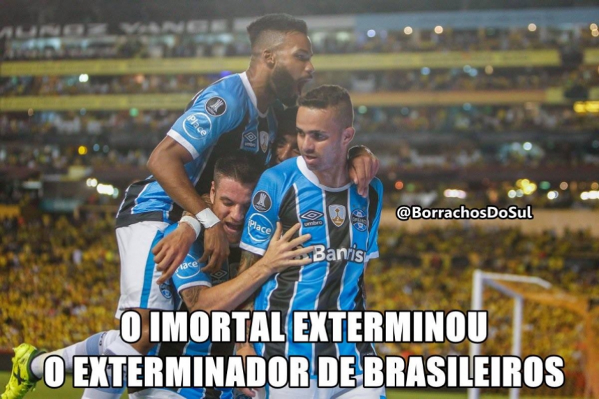 Os melhores memes da vitória do Grêmio na Libertadores