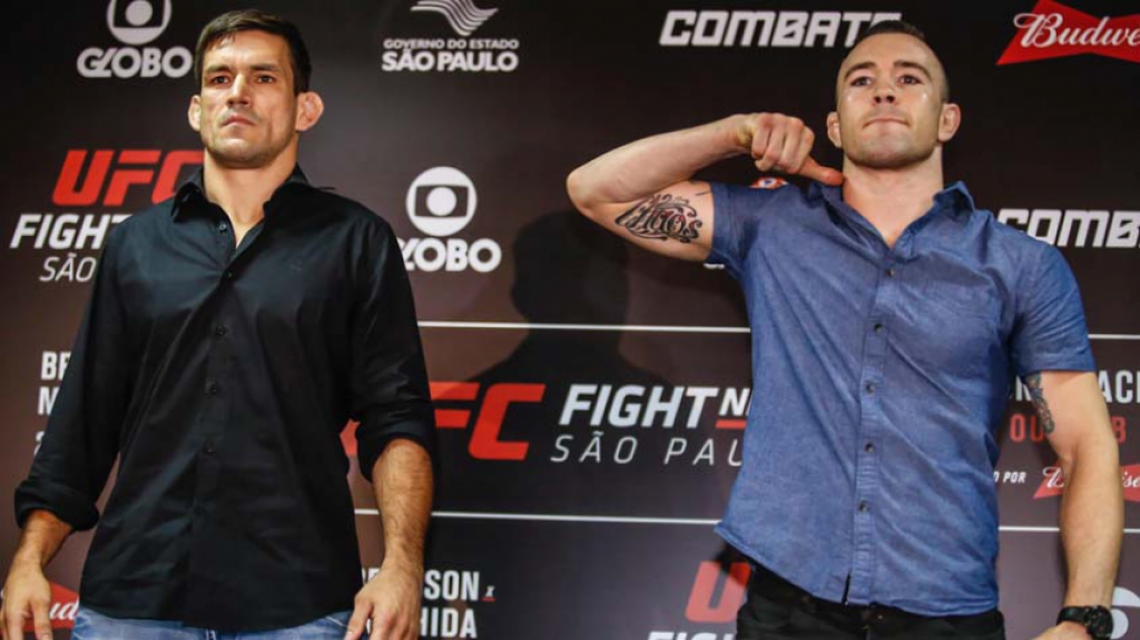 Rivais se encaram antes do UFC São Paulo