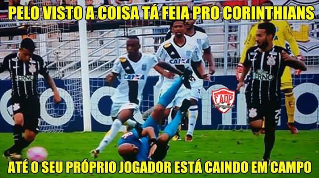 Os melhores memes da derrota do Corinthians para Ponte Preta