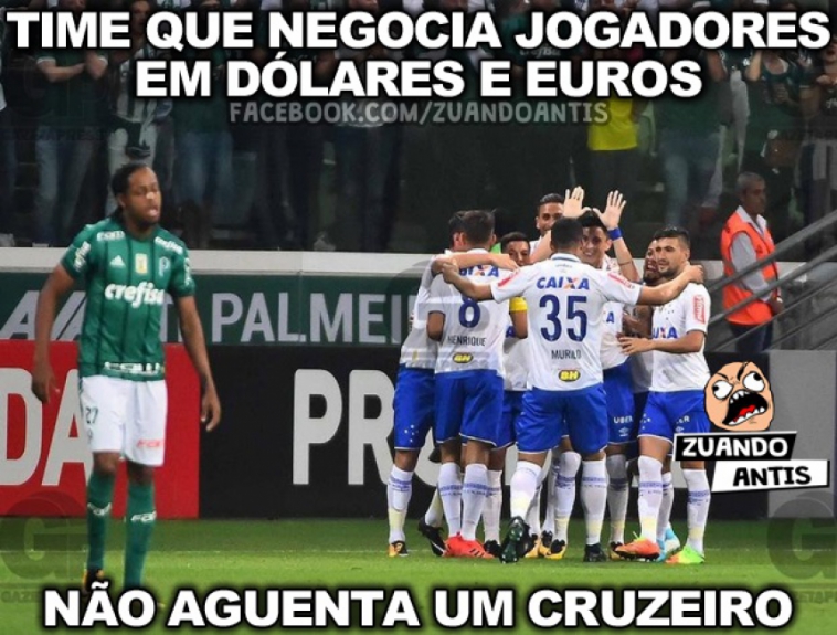 Memes: Palmeiras 2 x 2 Cruzeiro