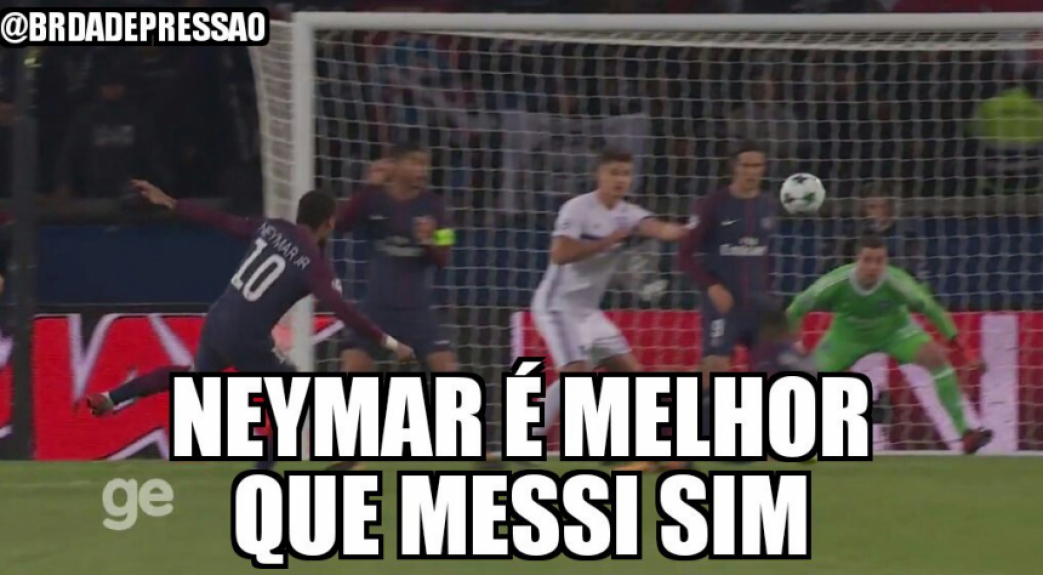 4ª rodada da Champions: memes de PSG 5 x 0 Anderlecht