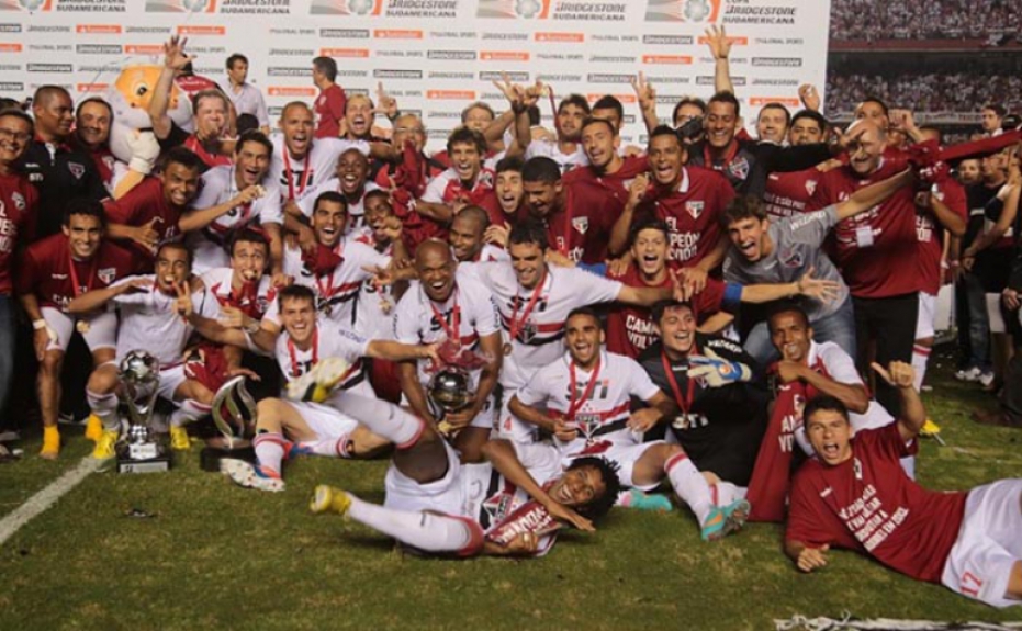 São Paulo campeão da sul americana 2012