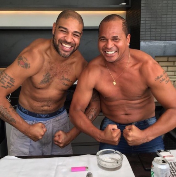 Adriano e Aloísio Chulapa se encontram