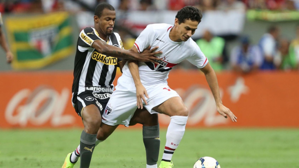 10 de setembro de 2014 Série A - Mané Garrincha / Botafogo x São Paulo 2–4