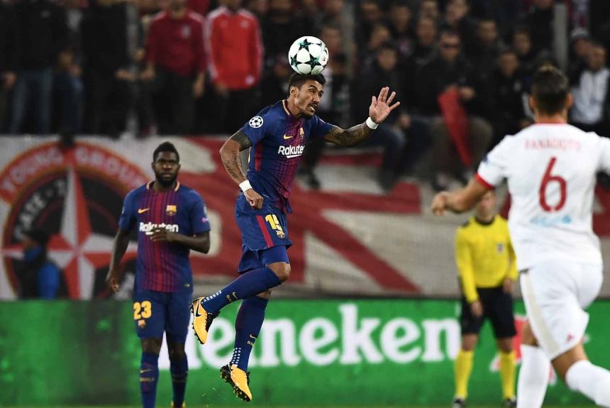 Paulinho anotou mais um gol pelo Barcelona na vitória da equipe azul grená por 3 a 0 diante do Leganés