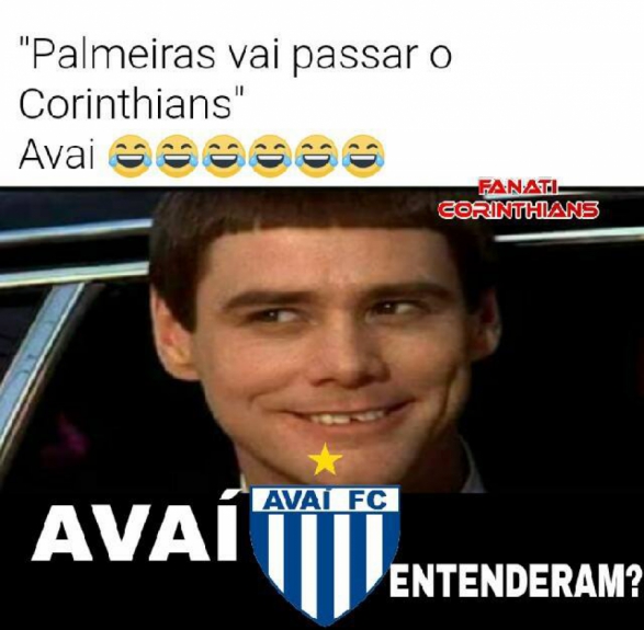 Os melhores memes de Avaí 2 x 1 Palmeiras