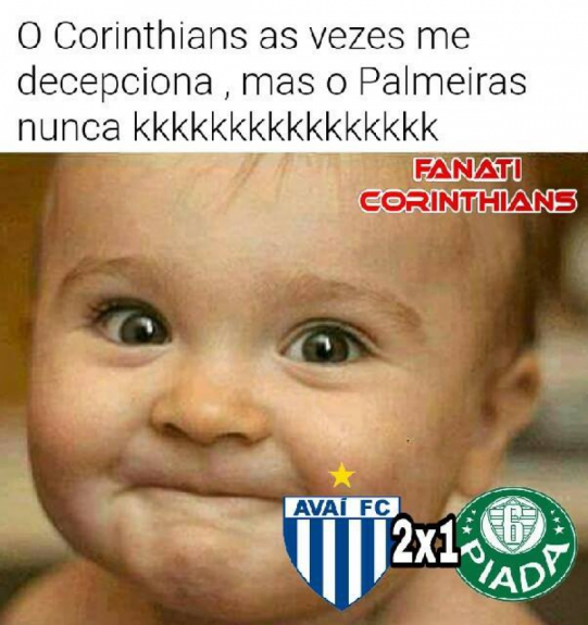 Os melhores memes de Avaí 2 x 1 Palmeiras