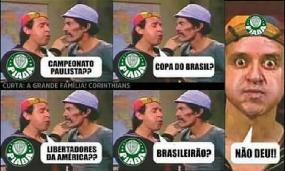 Os melhores memes de Avaí 2 x 1 Palmeiras
