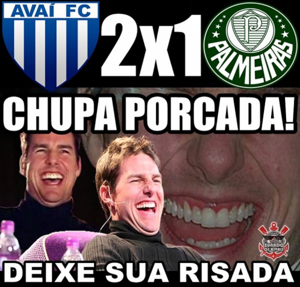 Os melhores memes de Avaí 2 x 1 Palmeiras