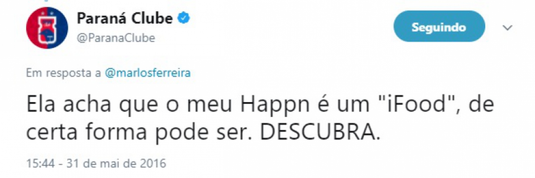 E essa comparação entre aplicativos? DESCUBRA