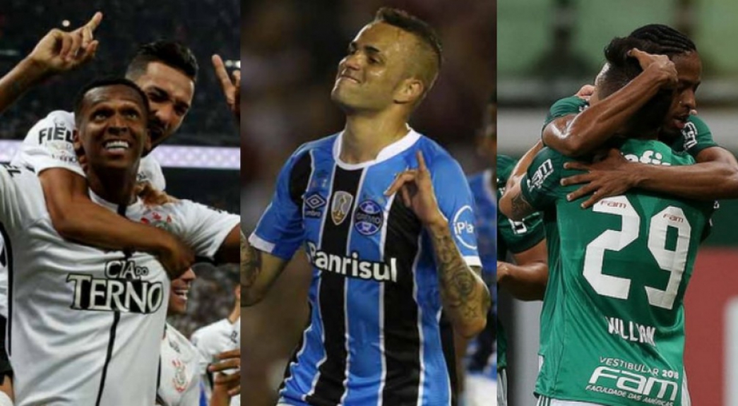 Corinthians, Grêmio e Palmeiras