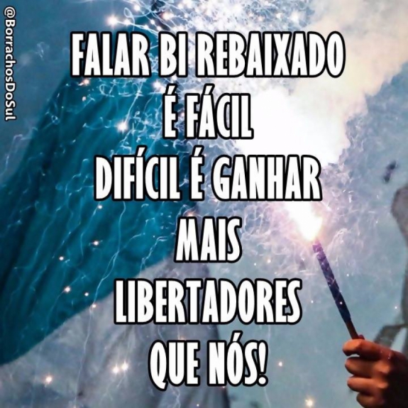 Torcedores do Grêmio tiram onda com conquista da Libertadores