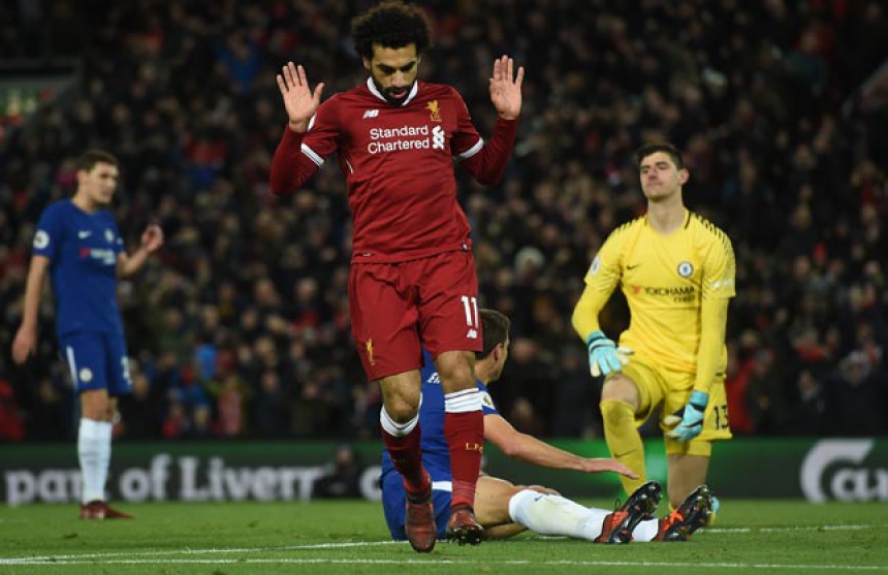 Salah - Liverpool x Chelsea