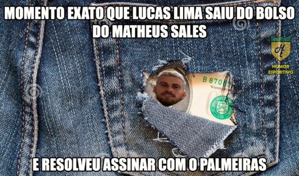 Torcida do Palmeiras brinca com acerto com Lucas Lima